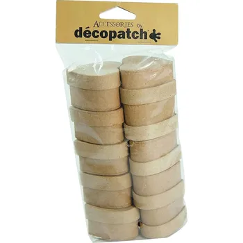 décopatch Krabičky z kartonu sada (10ks) Srdíčka