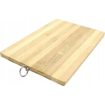 Kuchyňské prkénko Deer & Oak Velké dřevěné (bambusové) prkénko na krájení – 45x30x2 cm
