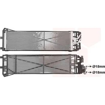 Chladič motoru Chladič oleje, automatická převodovka VAN WEZEL 06013783