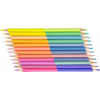 Kresba Astra pastelky pastelové oboustranné 12=24