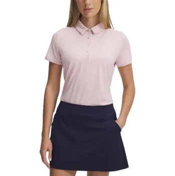 Dámské tričko Under Armour Playoff SS dámské polo, růžové dámské, XXL