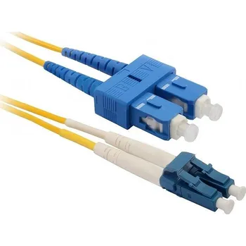 Síťový kabel Solarix Patch kabel 9/125 LCupc/SCupc SM OS 5m duplex SXPC-LC/SC-UPC-OS-5M-D