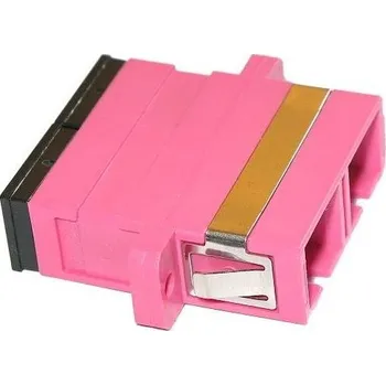 Počítač XtendLan SC-SC duplex adapter MM, OM4, fialová, do optických rozvaděčů