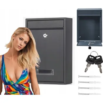 Obraz Poštovní schránka euroschránka, vhoz BERNARDINIO šedá