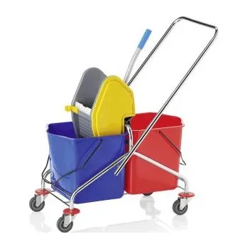 Úklidový vozík Úklidový vozík dvojitý 2 x 17 l