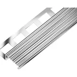 ACARA PRAHA s.r.o. AC SP22 schodová lišta "TREP", nerez V2A protiskluz, v: 11 mm, d: 2,5 m