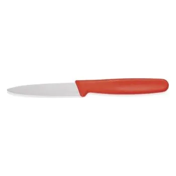 Kuchyňský nůž KNIFE 69 nůž loupací HACCP 8 cm červený