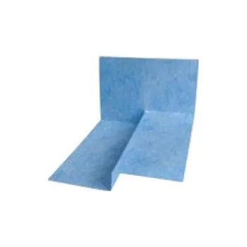 ukončovací lišta AC KP1 schodový růžek izolační modrá, pravá, v: 20 mm, 1 ks