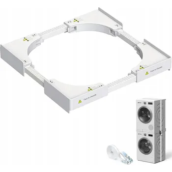 Praní a péče o prádlo Spojka pračky se sušičkou, nastavitelná 46-71 cm, PP