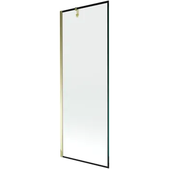 Vanová zástěna Mexen Next sprchový kout jednodílný 70 x 150 cm, černý rám, zlatý - 895-070-000-00-70-50 Vanové zástěny