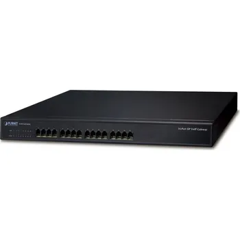 Stolní telefon Planet VGW-1620FS VoIP gateway, 16x FXS, SIP, CallerID, Fax, Hotline, firewall, SNMP, SSH/TLS, QoS