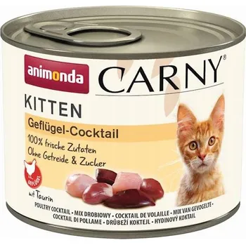 Krmivo pro kočku Animonda Carny Kitten Drůbeží koktejl 200g