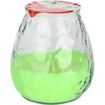 Svíčka SOLO Svíce v benátském skle zelená