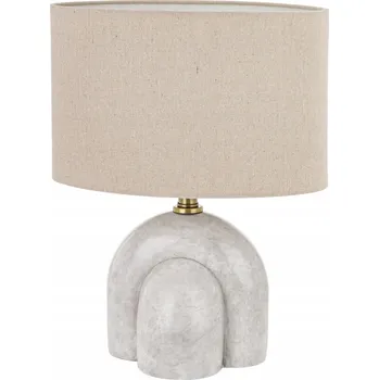 Lampička Béžová Bílá Moderní stolní lampa Noční Lampa do ložnice na komodu