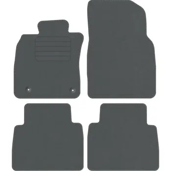 autokoberec Kobercové rohožky Edecor velurové 2 ks