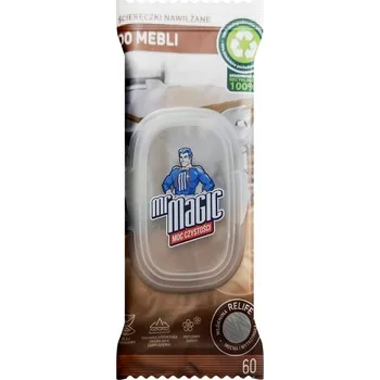 Utěrka Mr Magic vlhčené ubrousky na nábytek 60 ks NOVÉ