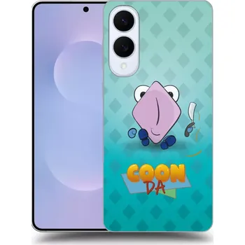 Pouzdro na mobilní telefon Picasee silikonový černý obal pro Samsung Galaxy S25 Edge 5G - COONDA holátko - světlá