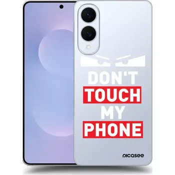 Pouzdro na mobilní telefon Picasee silikonový průhledný obal pro Samsung Galaxy S25 Edge 5G - Shadow Eye - Transparent