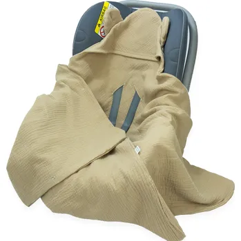 Zavinovačka ZAVINOVAČKA DO AUTOSEDAČKY/NOSÍTKA MUŠELÍNOVÁ S KAPUCÍ, DEKA Kerstin