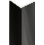 ACARA PRAHA s.r.o. AC W4 lišta k ochraně rohu, hliník komaxit černá, v: 20 mm, š: 20 mm, d: 2 m
