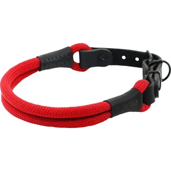 Obojek pro psa Aminela FERRATA lanový obojek - Červená Velikost: 10mm x 65cm