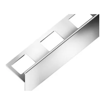 ukončovací lišta AC SP21 schodová lišta "T", STEP, nerez V2A, v: 20 mm, v2: 25 mm, š: 25 mm, d: 2,5 m