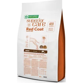 Krmivo pro psa Nature's Protection Superior Care Dog Dry Red Coat Adult Grain Free Salmon 10kg