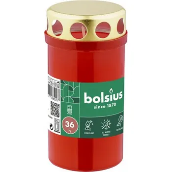 Svíčka Maják Svíčka d6x12cm 100g hřbitovní plastová