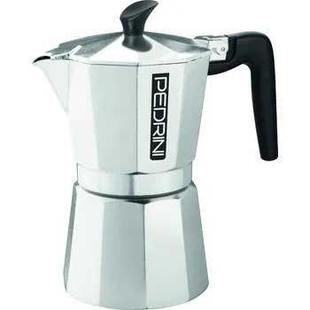 Moka konvice Pedrini Kaffettiera Brillant (různé velikosti) Objem v⁠ porcích: 3 porce