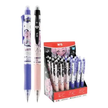 Roller M&G Pink Fantasy 0,5 mm, modrá náplň (2 vzory)