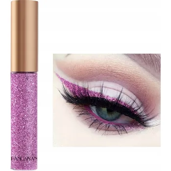 Oční linky Metalické třpytivé oční linky v tekuté formě růžové č. 1