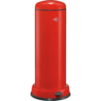 Odpadkový koš WESCO® Big Baseboy® 30, Samostatně stojící kontejner, červený