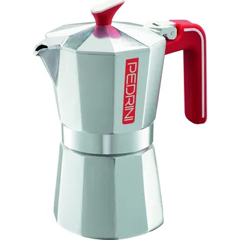 Moka konvice Pedrini Ecomoka (různé velikosti) Objem v⁠ porcích: 3 porce