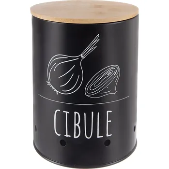 Dóza na potraviny Orion Dóza pr. 13 cm Cibule BLACK
