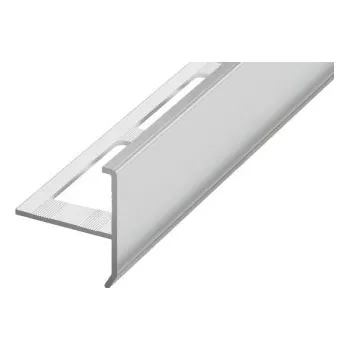 ukončovací lišta AC SP21/1 schodová lišta "T", STEP, hliník, v: 10 mm, v2: 10 mm, d: 2,7 m