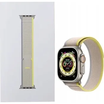 Řemínek na hodinky Řemínek Apple pro Apple, béžový