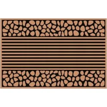 Rohožka 45x70 protiskluzová gumová kokosová WELCOME přírodní vlákna