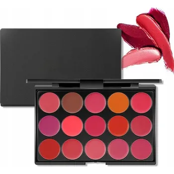 Rtěnka Paletka 15 rtěnek, lesků a balzámů na rty Z1