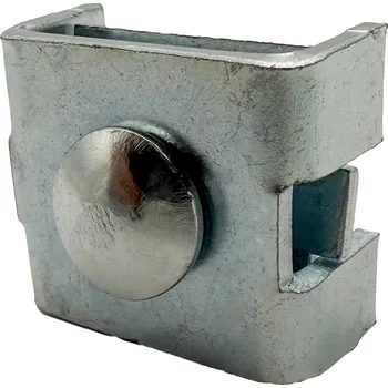 Příslušenství pro plot Spojka panelů (šroubovací) TYP C pro nekonečnou montáž - pozink