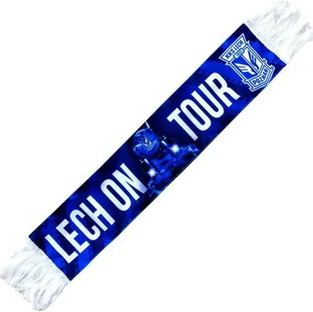 Nákrčník Lech Poznań Auto Šála - Modrá Dekorace od Inny, gadgets i476_28440835