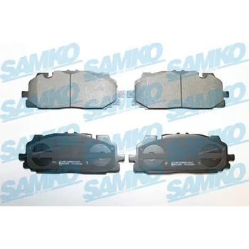 Brzdová destička Sada brzdových destiček, kotoučová brzda SAMKO 5SP2102