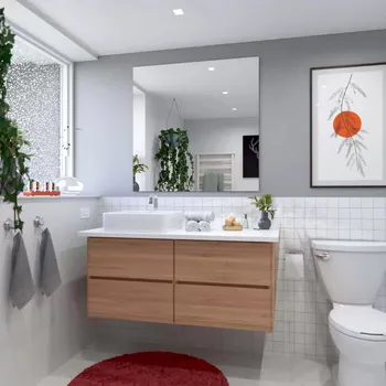 Zrcadlo <product>ALAKA Zrcadlo hranaté 100x100cm<product>