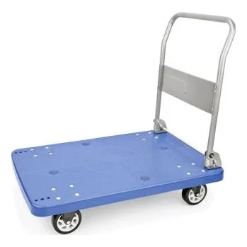 Plošinový vozík, rozměr 89 x 60 x 84 cm nerez, polypropylen