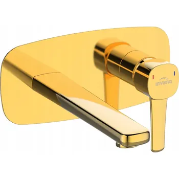 Vodovodní baterie Umyvadlová baterie pod omítku Invena GLAMOUR zlatá