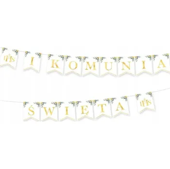 Banner Girlanda První Svaté Přijímání Eukalyptus - 240 cm