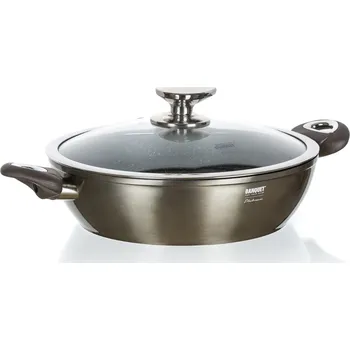 Pánev Maják Pánev 28cm 28x7,8cm PAELLA nepřiln.p.METALLIC PLA