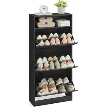 Botník Botník Songmics 60 x 139 x 24 cm černá