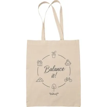 Žertovný předmět Balance it! - taška s potiskem- Tričkový.cz