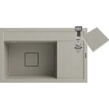 Granitový dřez Jednodřez Granitan REDNO granit béžový