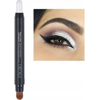 Oční stíny Oční stíny v tyčince s štětečkem matné perleťové třpytivé stíny Shimmer #01